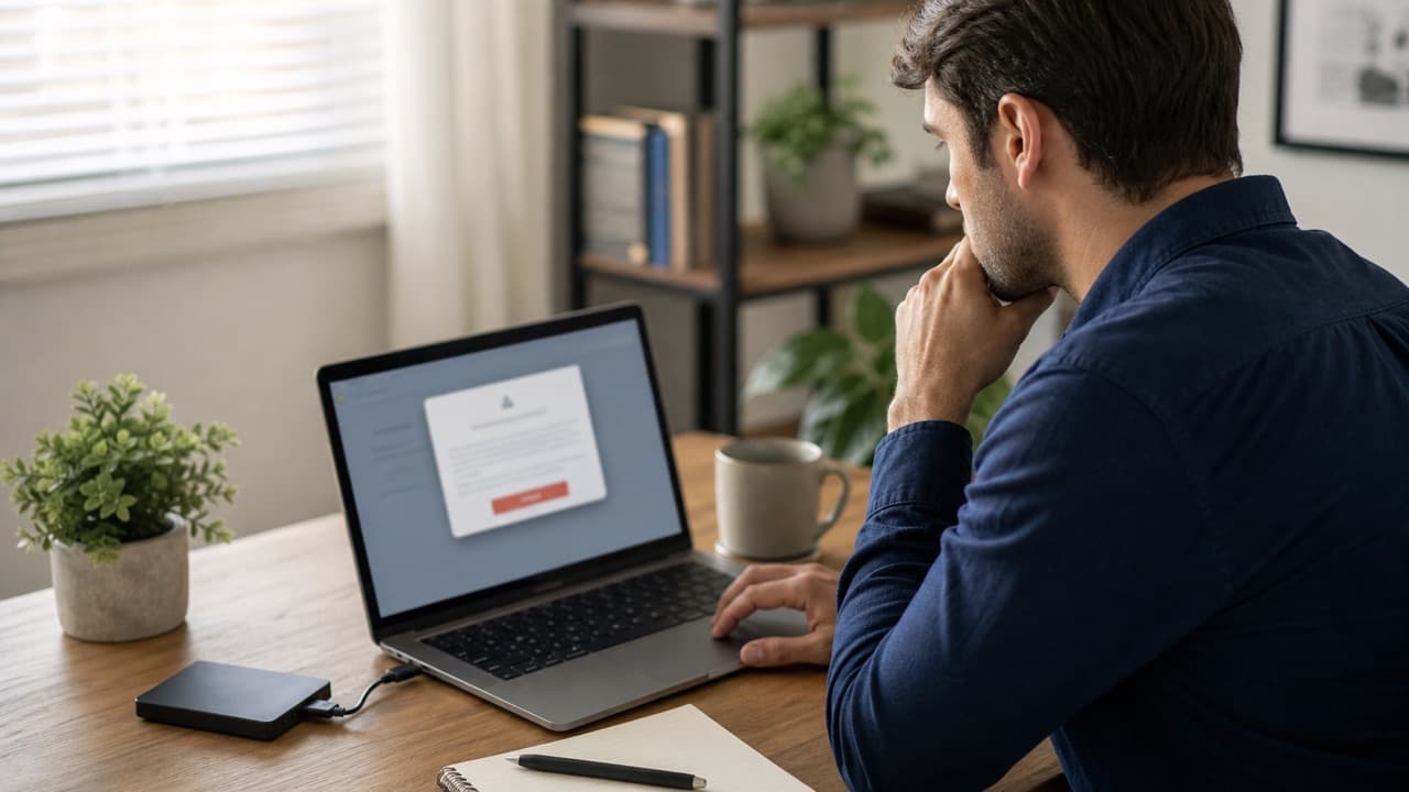 Deactivate vs Delete Facebook: Which Should You Choose? help workflow shown on a phone and laptop