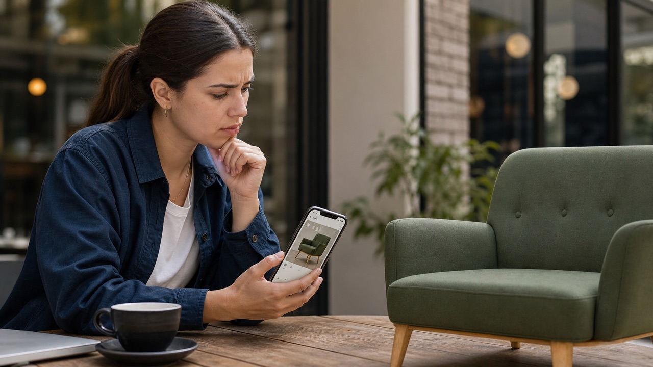 Facebook Marketplace Scams to Avoid help workflow shown on a phone and laptop