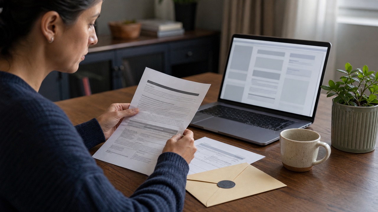 Facebook Settlement: How to Check Official Updates help workflow shown on a phone and laptop